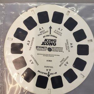 Vintage View Master Reels King Kong 2 reels